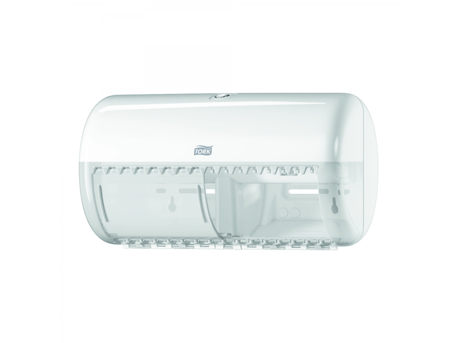 Dozownik papieru toal. T4 Tork 557000 TWIN WHITE